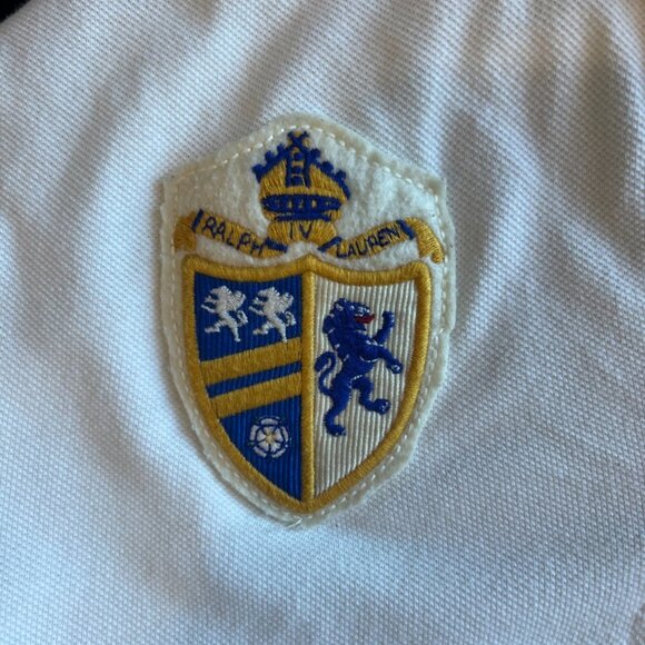 Rugby Ralph Lauren men's white mesh polo shirt, XS - Picture 4 of 8